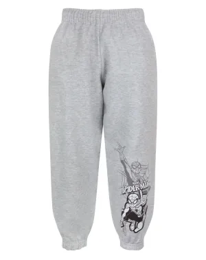 Marvel Spider-Man Boys Grey Joggers