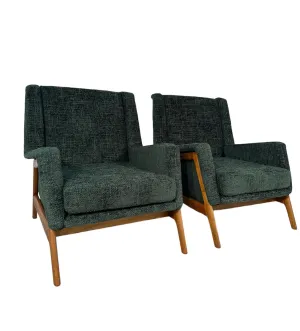 Pair of 2 Italian Contemporary Armchair 1970s